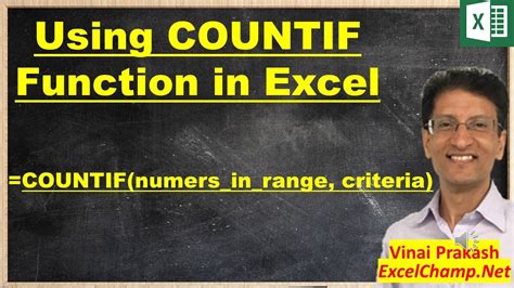 How To Use Countif Formula In Excel And Count Specific Criteria Values Quickly Step By Step