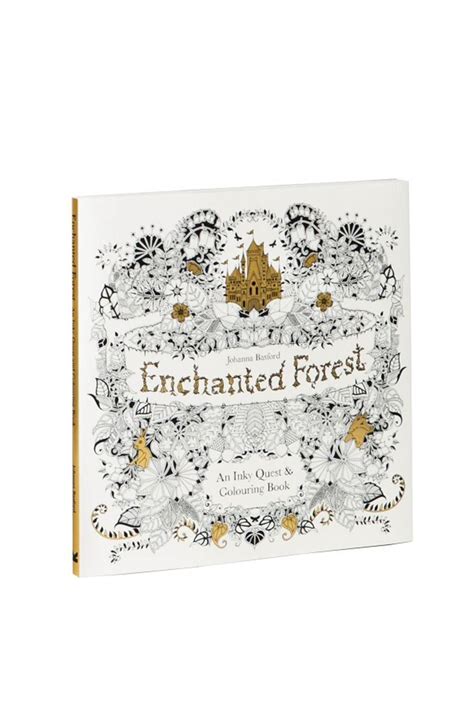 Enchanted Forest Colouring Book | Enchanted forest coloring book ...