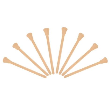 SURENHAP Spatules de cire jetables Spatule à cire en bois abaisse