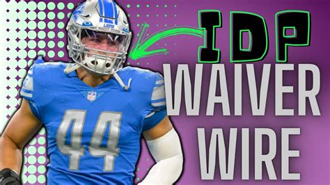 Week 3 Idp Fantasy Football Waiver Wire Targets 2022 Fantasy Football