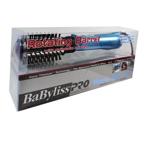 Babyliss Pro Nano Titanium Rotating Hot Air Brush Watts At Christy Calvin Blog