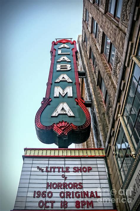 Historic Alabama Theater Photograph by Tracy Brock - Fine Art America