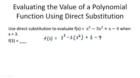 Polynomial Function Basics - Example 3 ( Video ) | Algebra | CK-12 ...