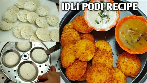 Idli Fry Idli Podi Recipe Gun Powder How To Make Idli Podi Podi