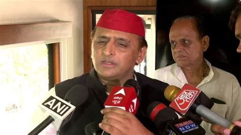 Akhilesh Yadav Said Cm Came From Another State Does Not Understand