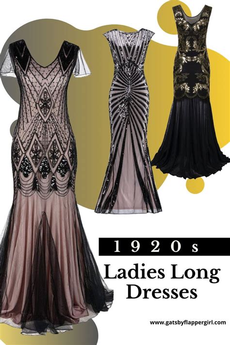 1920s Long Dress Gowns Dresses Great Gatsby Dresses Long Dress