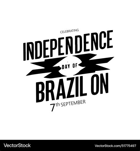 Independence of brazil Royalty Free Vector Image