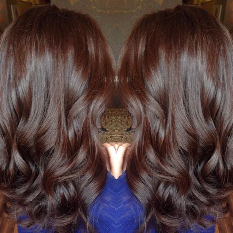 Hair Beauty Ashley G On Instagram “this Rich Chocolate Red Is The Best Fall Color Like Ever