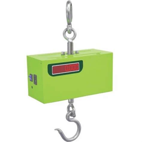 Mild Steel External Kg Siyaram Electronics Digital Hanging Scale