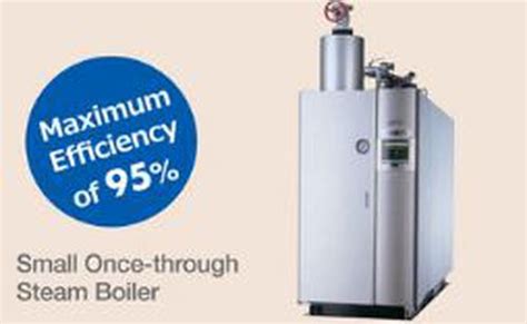 บอยเลอร์ Miura Boiler Small Once Through Steam Boiler Gc Series