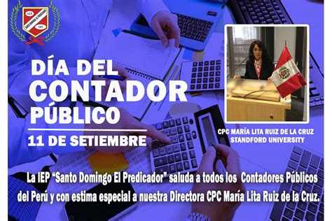 Día Del Contador Público 11 De Setiembre Iep Sdp