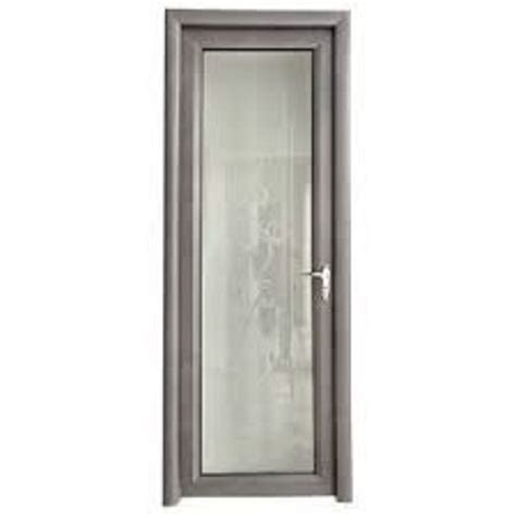 Premium Grade Stylish Frosted Glass Swing Aluminum Frame Doors