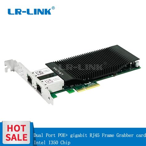 Lr Link Pt Poe Poe Dual Port Gigabit Ethernet Frame Grabber