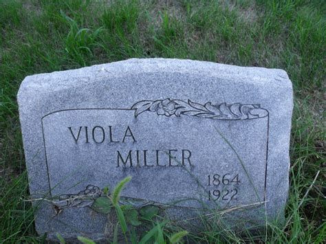 Viola Botkins Binkley Miller 1864 1922 Find A Grave Memorial