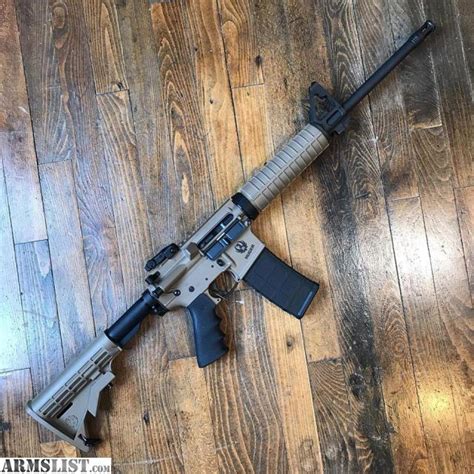 Armslist For Sale Ruger Ar 556 Ar 15 Barrett Brown 556 Rifle