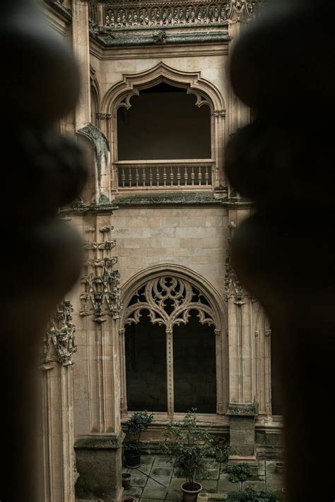 Arches of Gothic Cloister · Free Stock Photo