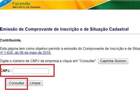 Cartão CNPJ O Que é E Como Obter Esse Documento