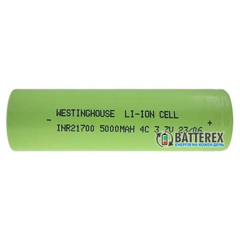 Аккумулятор высокотоковый 21700 Westinghouse INR21700 5000mah 20A ...