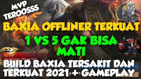 Build Baxia Tersakit Build Baxia Terkuat Gameplay Baxia