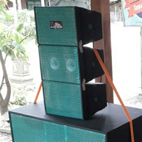 Jual Line Array Miniatur 4 Inch Single Dan Tweeter Box Speaker Box