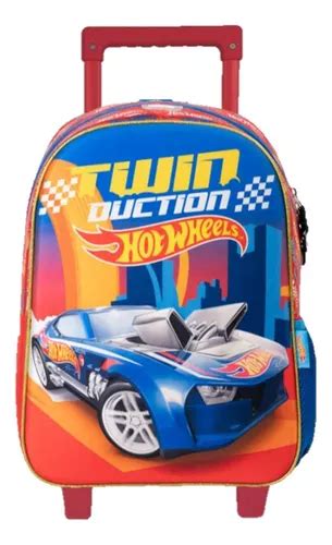 Mochila Hot Wheels Primaria Con Carro Vs Envío gratis
