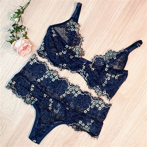 Conjunto Lingerie Renda Bicolor Aro Sem Bojo Z Shopee Brasil