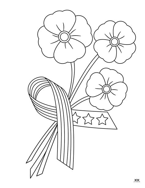 Memorial Day Coloring Pages - 15 FREE Pages - PrintaBulk