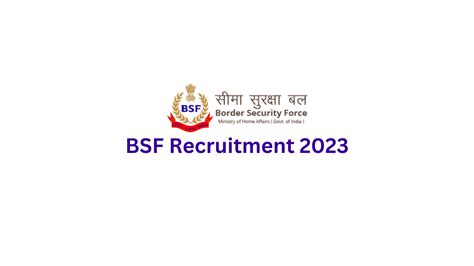 Bsf Recruitment Apply For Head Constable Radio Operator