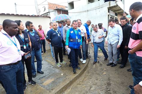 Ligado No Rio Prefeito Vistoria Obras De Urbaniza O Em Campo Grande