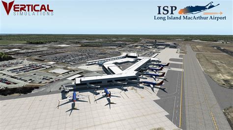 Vertical Simulations Previews Long Island MacArthur Airport For X Plane