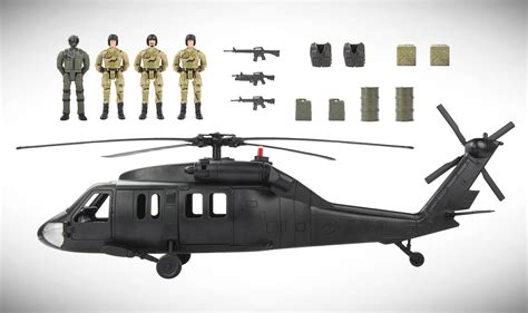 World Peacekeepers Black Hawk Helicopter 1 18 Scale Toy Soldiers