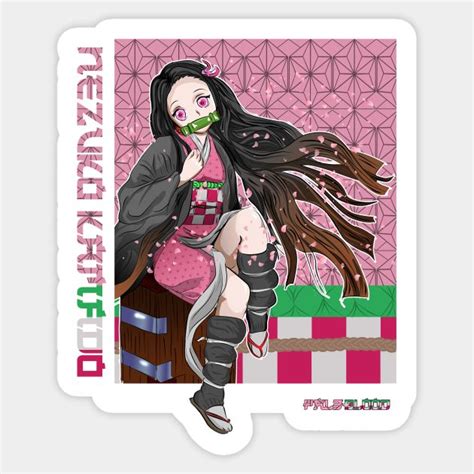 Demon Slayer Nezuko Nezuko Stickers Kiss Cut Sticker 2 X 2 Sold