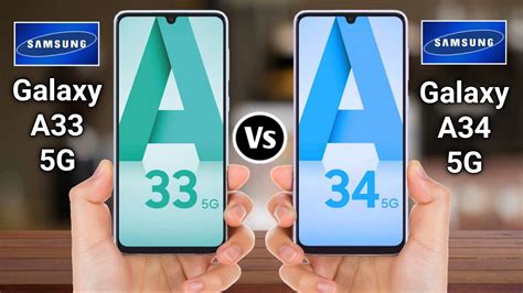 Samsung Galaxy A33 5G Vs Samsung Galaxy A34 5G Theprtech YouTube