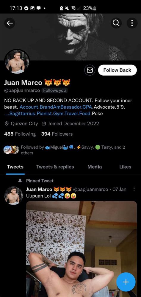 Juan Marco On Twitter Guys Pareport Naman Ng Poser Ko Eto Ung