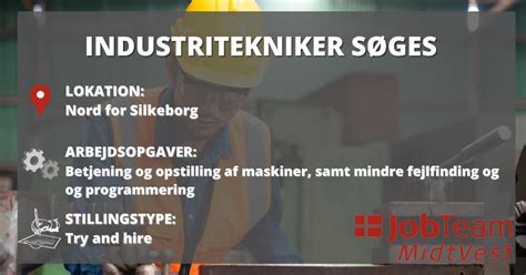 Industritekniker søges til virksomhed nord for Silkeborg