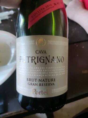 Portell Vinícola de Sarral Cava Petrignano Gran Reserva Brut Nature