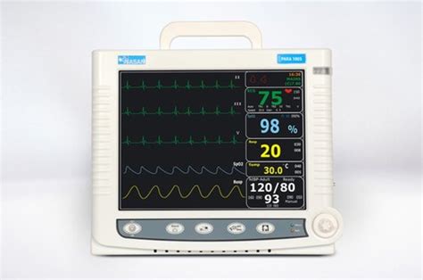 Nasan Para Multi Parameter Patient Monitor Display Size