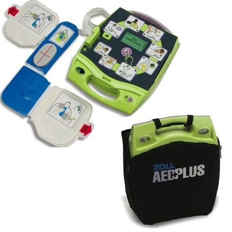 Zoll AED Plus Defibrillator Automatic External Defibrillator