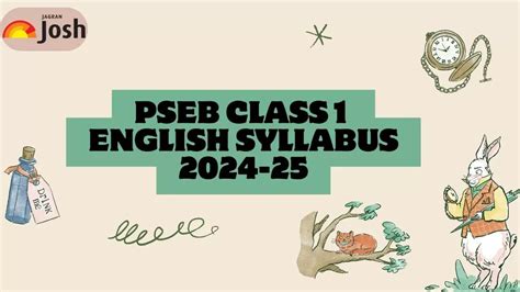 Pseb Class 1 English Syllabus 2024 25 Download Free Pdf