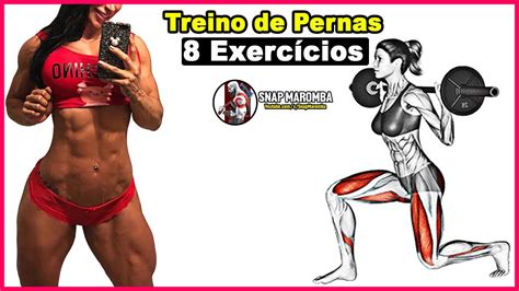 Exerc Cios Para Crescer Pernas Treino Completo Youtube