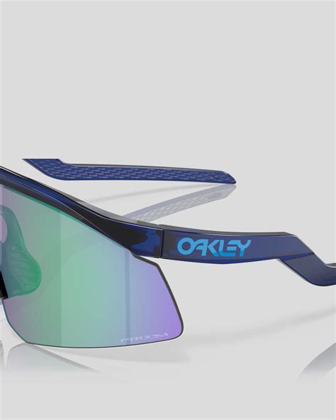 Shop Oakley Hydra Prizm Sunglasses In Trans Blue W Prizm Jade Fast