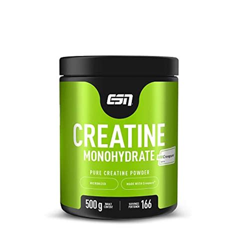 Esn Creapure Creatine Monohydrate Im Kreatin Vergleich