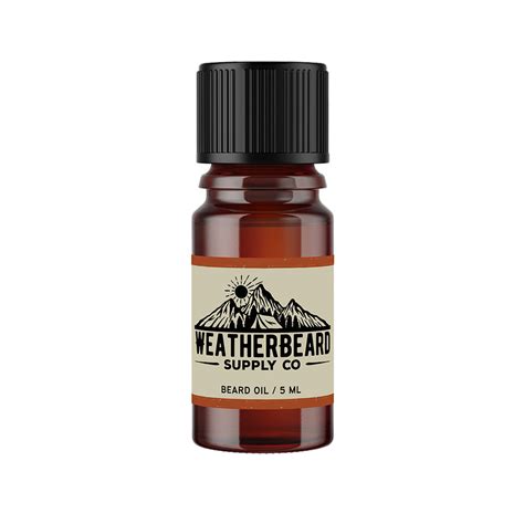 Beard Oil Samples 5 Ml Weatherbeard Supply Co