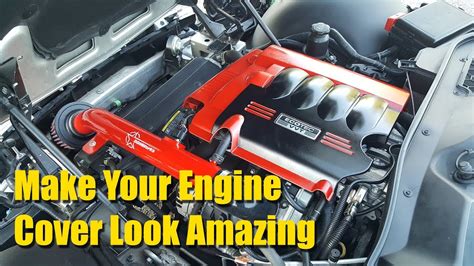 How To Paint Your Engine Cover Youtube