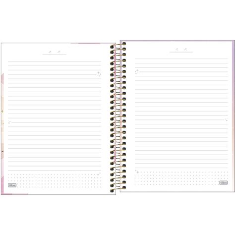 Caderno Colegial Tilibra Gypsy Mat Rias C Folhas