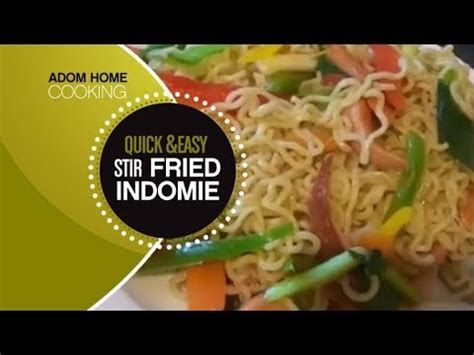 Quick Easy Stir Fried Indomie YouTube