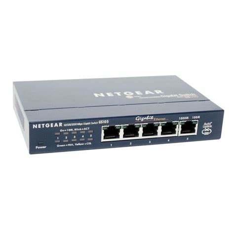 GS105 5PORT COPPER GIGABIT SWITCH (GS105NA)