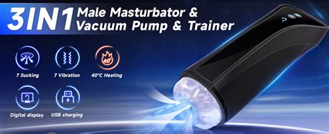 Govosaa Automatic Heating Sucking Male Masturbator Sex Toys For Men