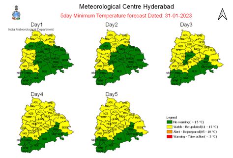 Cold Wave Warning For Hyderabad Yellow Alert Issued As Mercury Set To