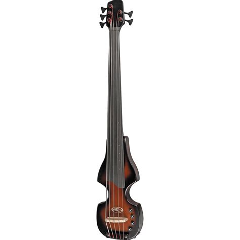 Bsx Bass Flip Series 5 String Solid Body Electric Upright Bass With